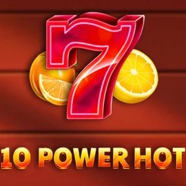 10 Power Hot online game logo by Amusnet Interactive on bet365kazino.com