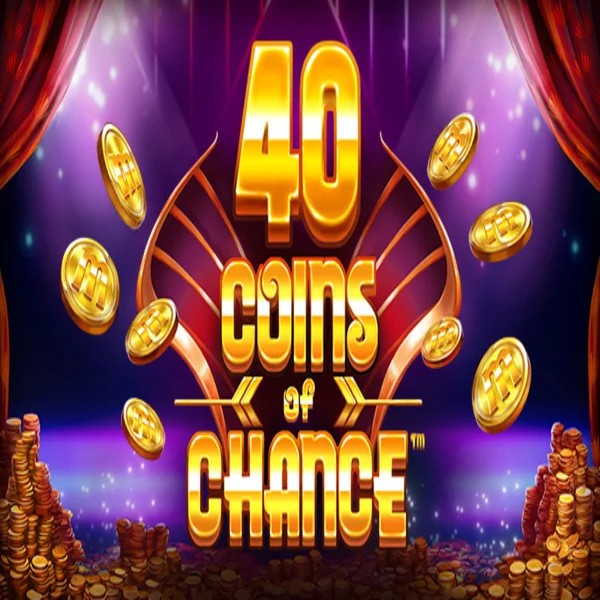 40 Coins of Chance online game logo by SYNOT Games on bet365kazino.com