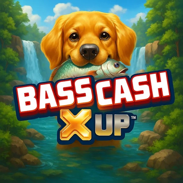 Bass Cash X UP logo – Slots by Alchemy Gaming at Bet365 Casino