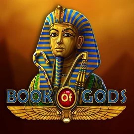 Book of Gods slot logo by BF Games at Bet365 Casino
