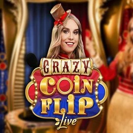 Live Casino logo of Crazy Coin Flip from Evolution at Bet365 Casino