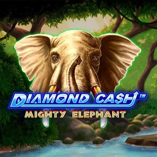 Diamond Cash Mighty Elephant by Greentube, showcased at bet365kazino.com – game logo