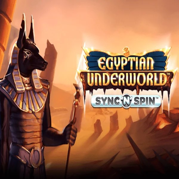 Egyptian Underworld slot logo by Greentube at Bet365 Casino