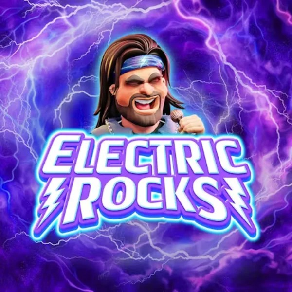 Slots logo of Electric Rocks from Inspired Gaming at Bet365 Casino