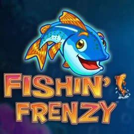 Fishin Frenzy online game logo by Blueprint Gaming on bet365kazino.com