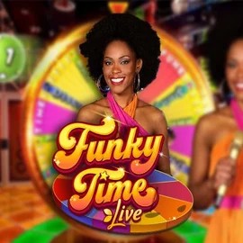 Enjoy Funky Time by Evolution – logo hosted on bet365kazino.com