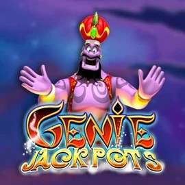 Genie Jackpots game by Blueprint Gaming – logo hosted on Bet365 Casino
