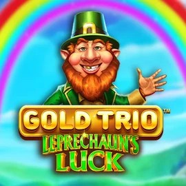 Gold Trio Leprechaun's Luck slot visual from Playtech available on bet365kazino.com