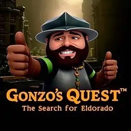 Gonzo's Quest online game logo by NetEnt on bet365kazino.com