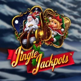 Official Jackpots logo: Jingle Jackpots by Dragon Gaming at Bet365 Casino