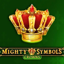 Official Slots logo: Mighty Symbols Crowns by Wazdan at Bet365 Casino