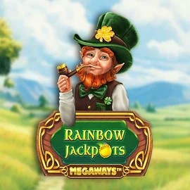 Rainbow Jackpots Megaways online game logo by Red Tiger Gaming on bet365kazino.com