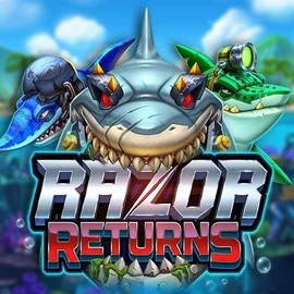 Razor Returns slot visual from Push Gaming available on bet365kazino.com