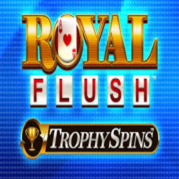 Royal Flush Trophy Spins game by Greentube – logo hosted on Bet365 Casino