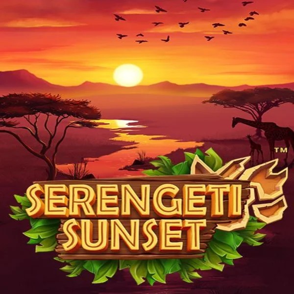 Serengeti Sunset slot visual from Skywind Group available on bet365kazino.com