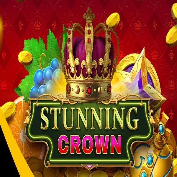 Official Slots logo: Stunning Crown by BF Games at Bet365 Casino