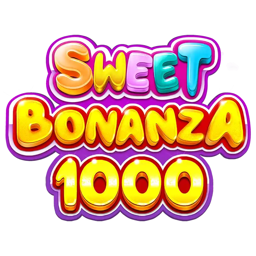 Sweet Bonanza 1000 online game logo by Pragmatic Play on bet365kazino.com